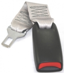 Click Here For Full Product Info E14816 EXTENSION-SEAT BELT-12-PLASTIC END RELEASE BUCKLE-BLACK-7 PANEL WEB-EACH-97-04