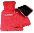 E14846ZR MAT SET-FLOOR-CUT PILE-WITH EMBROIDERED ZR-1 LOGO-COLORS-PAIR-94-95
