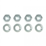 E15134 WASHER AND NUT SET-REAR STABILIZER BAR U-BRACKET ATTACHING-8 PIECES-60-62