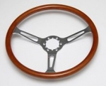 E15296 WHEEL-STEERING-WOOD-VOLANTE VINTAGE SERIES-15 INCH-63-82