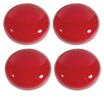 Click Here For Full Product Info E15432 LENS-TAILLIGHT-BUBBLE-RED-4 PIECE-DISCONTINUED-84-90