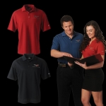 E15476 SHIRT-POLO-C6 EMBROIDERED EMBLEM-100% POLYESTER-BLUE