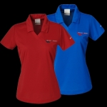 Click Here For Full Product Info E15486 SHIRT-POLO-LADIES-GRAND SPORT-EMBROIDERED EMBLEM-100% POLYESTER-RED