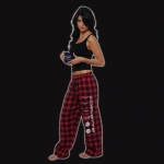 Click Here For Full Product Info E15491 PANTS-FLANNEL-UNISEX-CORVETTE GENERATIONS-100% COTTON