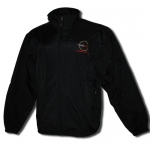 E15537 JACKET-NYLON-BLACK-TOURNAMENT