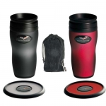 Click Here For Full Product Info E15749 MUG-C6 CORVETTE SOFT TOUCH TUMBLER SET-SMOKE OR RED