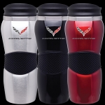 Click Here For Full Product Info E15824 TUMBLER-C7 CORVETTE MAUI GRIPPER-BLACK, RED OR SILVER