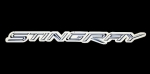Click Here For Full Product Info E15838 SIGN-C7 STINGRAY SCRIPT STEEL-SIZE 50 X5