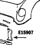Click Here For Full Product Info E15907 PANEL-RADIATOR SUPPORT-PRESS MOLDED-WHITE-LEFT-53-55