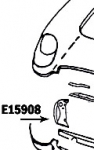 Click Here For Full Product Info E15908 PANEL-RADIATOR SUPPORT-PRESS MOLDED-WHITE-RIGHT-53-55