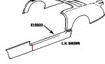 Click Here For Full Product Info E15920 PANEL-REAR ROCKER SECTION-REAR BODY-RIGHT HAND-53-55
