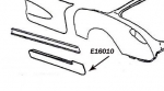 Click Here For Full Product Info E16010 PANEL-ROCKER-PRESS MOLDED-WHITE-LEFT-56-60