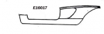 Click Here For Full Product Info E16017 PANEL-ROCKER WITH SIDE FENDER-PRESS MOLDED-WHITE-LEFT-58-60