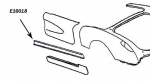 Click Here For Full Product Info E16018 REINFORCEMENT-ROCKER-PRESS MOLDED-WHITE-LEFT-56-62