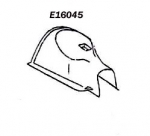 Click Here For Full Product Info E16045 TUNNEL-TRANSMISSION-PRESS MOLDED-WHITE-56-60