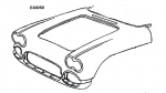 Click Here For Full Product Info E16050 FRONT END-PRESS MOLDED-PRE ASSEMBLED-LESS SIDE FENDERS-WHITE-58-61