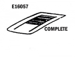 Click Here For Full Product Info E16057 HOOD-ASSEMBLY-PRESS MOLDED-WHITE-58