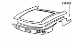 Click Here For Full Product Info E16131 FENDER-REAR LOWER FRONT-HAND LAYUP-RIGHT HAND-61-62