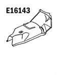 Click Here For Full Product Info E16143 TUNNEL-TRANSMISSION-PRESS MOLDED-WHITE-61-62