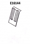 Click Here For Full Product Info E16144 BRACE-TRUNCK OPENING-PRESS MOLDED-61-62