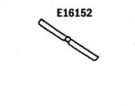 E16152 BONDING STRIP-SURROUND REINFORCEMENT-PRESS MOLDED-GRAY-63-65