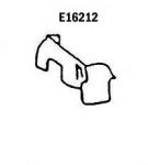 Click Here For Full Product Info E16212 SKIRT-INNER FENDER-PRESS MOLDED-GRAY-RIGHT HAND-65