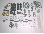 E16228 HARDWARE KIT-SOFT TOP-CONVERTTIBLE TOP FRAME-REBUILD KIT-56-58