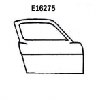 E16275 DOOR-SKIN-COUPE-HAND LAYUP-RIGHT HAND-65-67