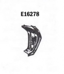 Click Here For Full Product Info E16278 COVER-DOOR HINGE PILLAR-PRESS MOLDED-WHITE-RIGHT HAND-63-65