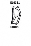 Click Here For Full Product Info E16331 DOOR LOCK PILLAR-COUPE-PRESS MOLDED-GRAY-RIGHT HAND-63-66