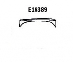 E16389 PANEL-REPAIR-SMALL FLARE-REAR-LEFT HAND-PRESS MOLDED-BLACK-67