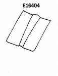 Click Here For Full Product Info E16404 HOOD-ASSEMBLY-SMALL BLOCK-PRESS MOLDED-WHITE-65