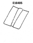 Click Here For Full Product Info E16405 HOOD-ASSEMBLY-SMALL BLOCK-PRESS MOLDED-GRAY-65