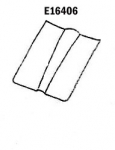 Click Here For Full Product Info E16406 HOOD-ASSEMBLY-SMALL BLOCK-PRESS MOLDED-GRAY-66