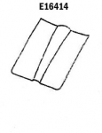 Click Here For Full Product Info E16414 HOOD-ASSEMBLY-SMALL BLOCK-PRESS MOLDED-BLACK-67