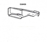 E16435 HEATER BOX-INNER-PRESS MOLDED-BLACK-63-67