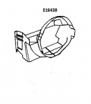 Click Here For Full Product Info E16438 SHROUD-FAN-BIG BLOCK-PRESS MOLDED-BLACK-66-67