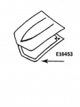 Click Here For Full Product Info E16453 HOOD-INNER-WITH STEEL-HAND LAYUP-BLACK-70-72