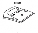 Click Here For Full Product Info E16516 PANEL-REAR UPPER-COUPE-HAND LAYUP-BLACK-68-73