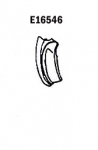 Click Here For Full Product Info E16546 DOOR LOCK PILLAR-COUPE-HAND LAYUP-BLACK-RIGHT HAND-68-77