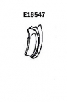 Click Here For Full Product Info E16547 DOOR LOCK PILLAR-COUPE-HAND LAYUP-BLACK-LEFT HAND-68-77