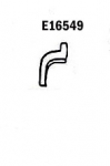 Click Here For Full Product Info E16549 EXHAUST FLANGE-PRESS MOLDED-BLACK-LEFT HAND-70-73