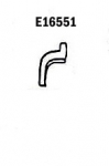 Click Here For Full Product Info E16551 EXHAUST FLANGE-PRESS MOLDED-BLACK-LEFT HAND-68-69