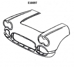 Click Here For Full Product Info E16697 FRONT END-CENTER OF WHEEL WELL FORWARD-HAND LAYUP-58-61