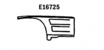 E16725 FENDER-FRONT-HAND LAYUP-LEFT HAND-63-64