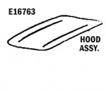E16763 HOOD-ASSEMBLY-HAND LAYUP-59-62