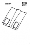 Click Here For Full Product Info E16764 HOOD-ASSEMBLY-HAND LAYUP-63