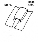 E20901 HOOD-ASSEMBLY-67 STYLE 427-HAND LAYUP-66-66