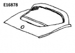 Click Here For Full Product Info E16878 PANEL-REAR UPPER-COUPE-HAND LAYUP-78-82