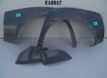Click Here For Full Product Info E16917 FLARES-FENDER REAR-HAND LAYUP-3 INCH WIDE-SET OF 2-INCLUDES DOOR PIECES-68-82